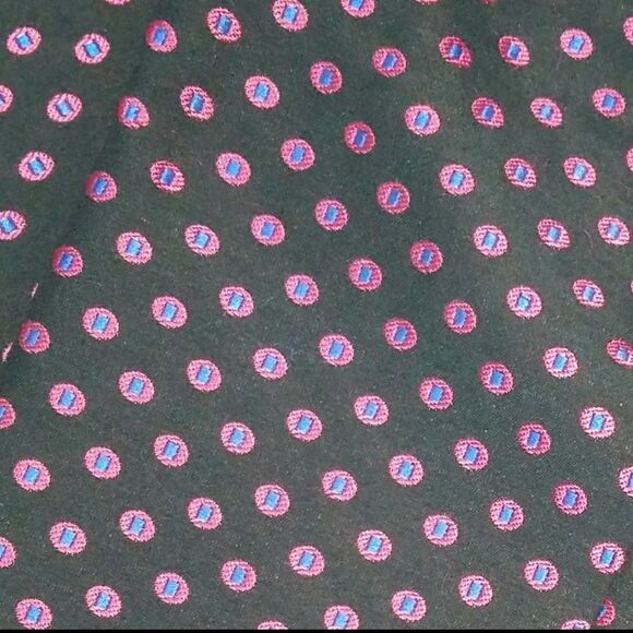 J.Crew Factory Black  & Pink Jacquard Pants - Picture 4 of 5